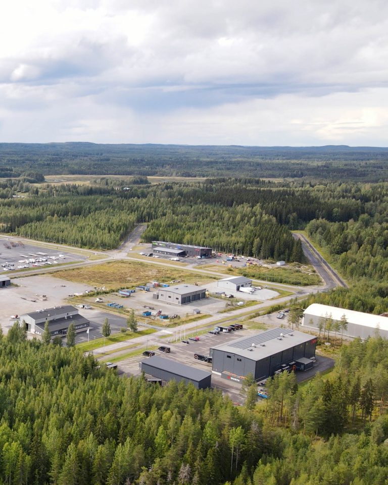 Hasinmäki ilmasta kuvattuna